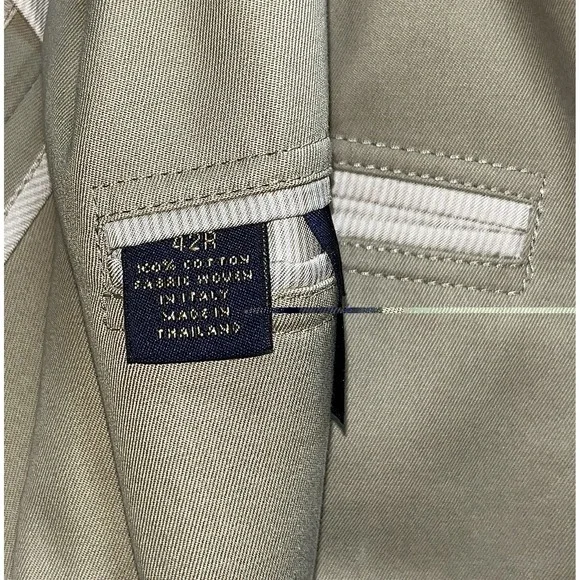 Brooks Brothers 1818 Regent Blazer Men's 42R Tan Khaki Easter Professional - Picture 7 of 11
